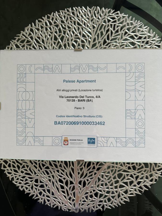 Palese Apartment Bari Eksteriør bilde